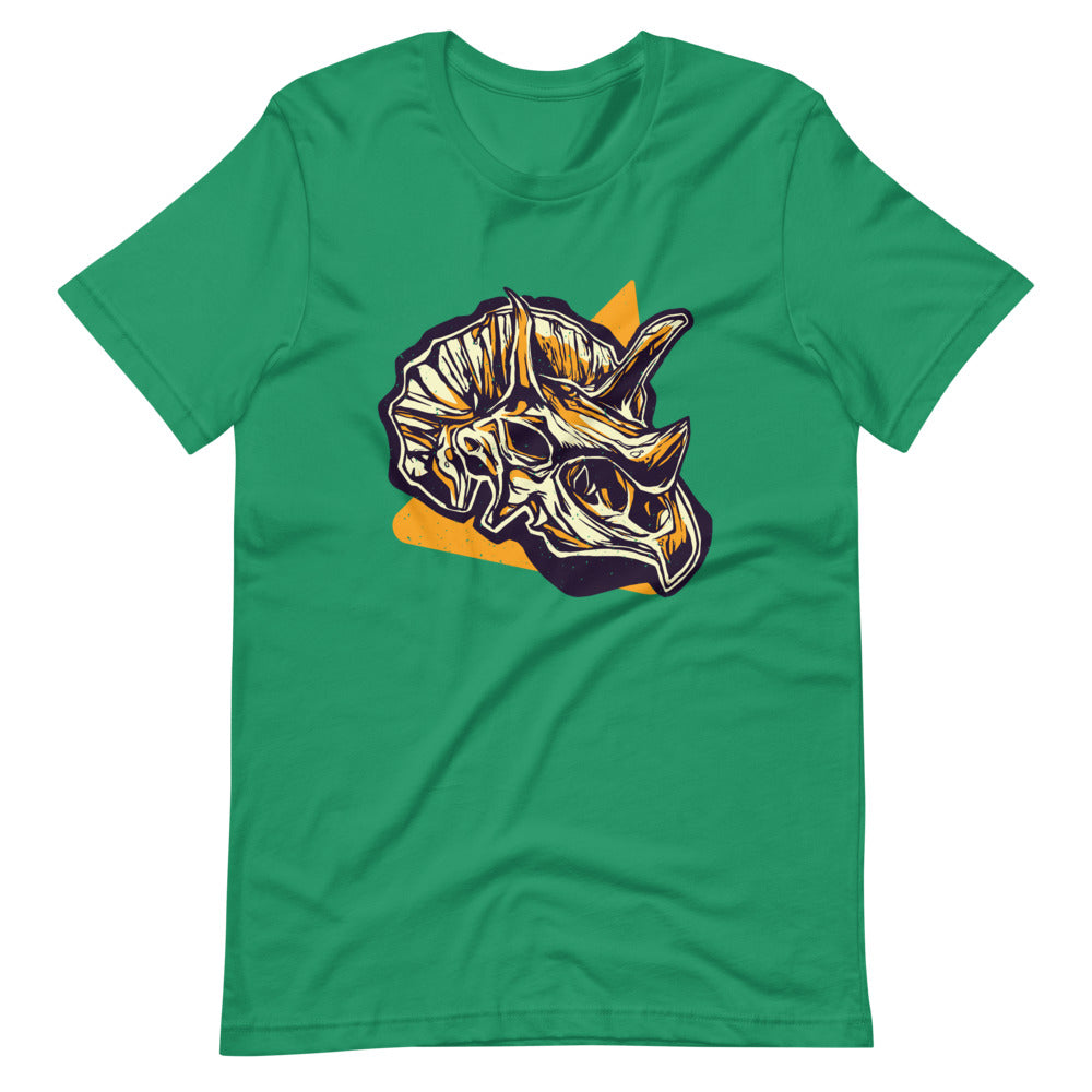 Triceratops Head - Adult Dinosaur Shirt