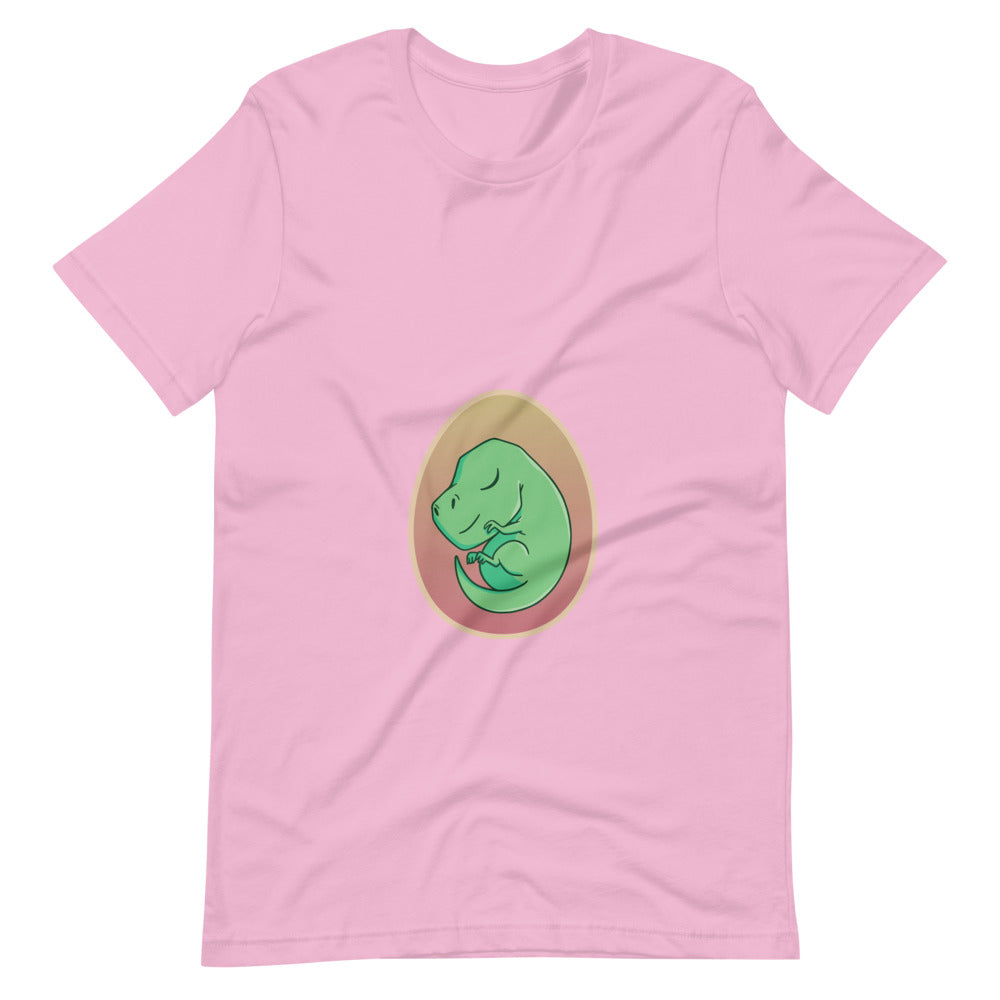 Preggosaurus - Women's Dinosaur Shirt