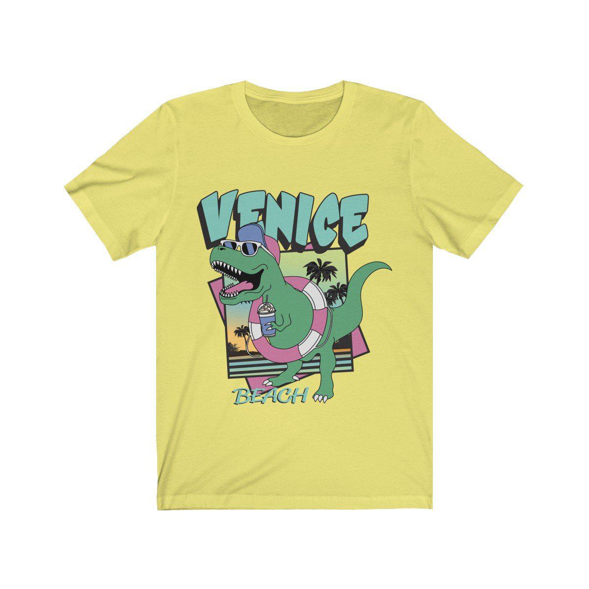 Yellow Dinosaur Shirt For Men