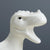 White Ceramic Dinosaur Flower Pot