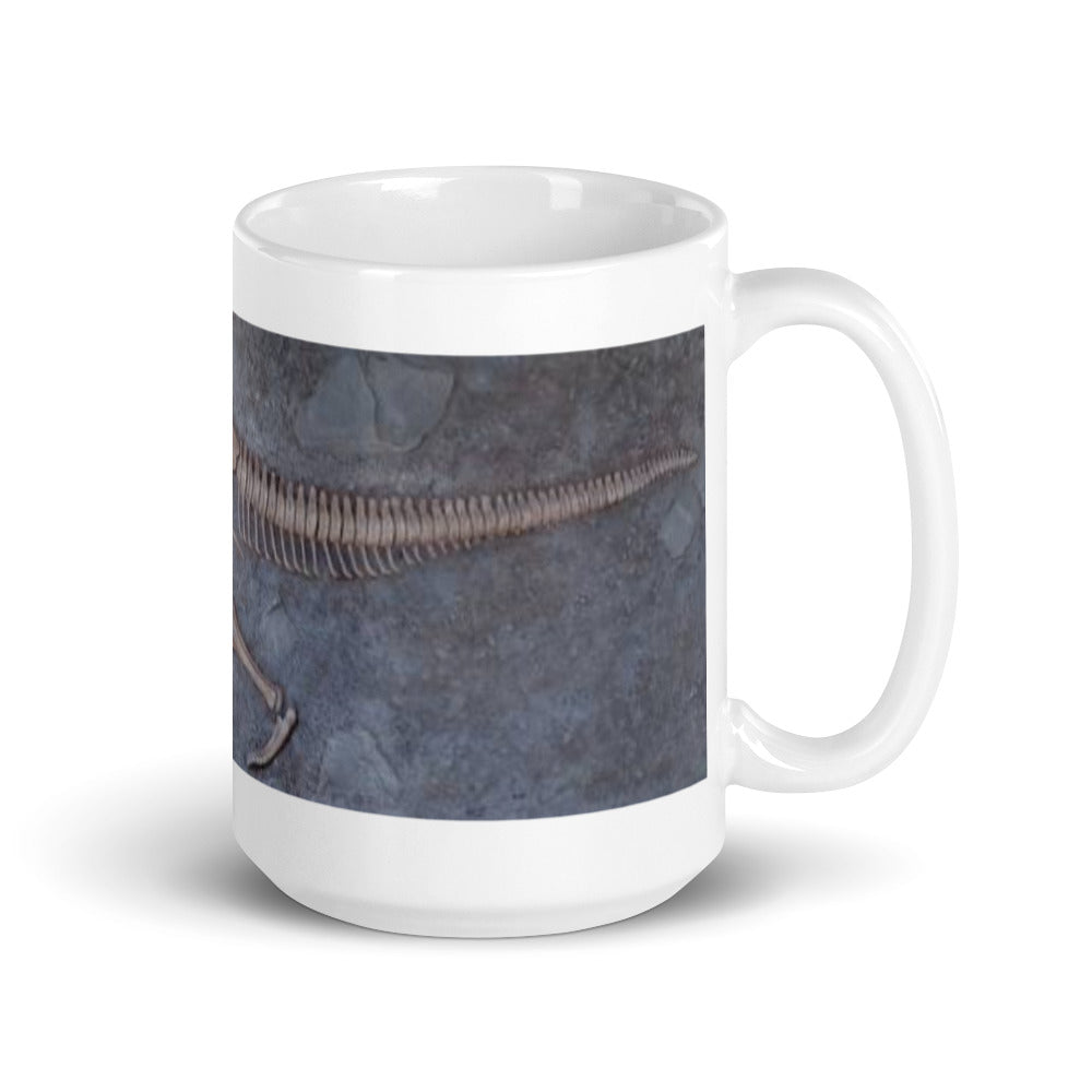 Raptor Skeleton - Dinosaur Mug