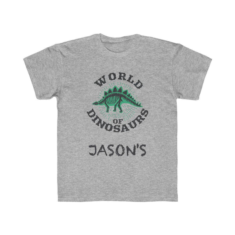 World Of Dinosaurs T-Shirt - Personalized