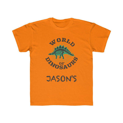 World Of Dinosaurs T-Shirt - Personalized