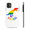 Rainbow Dinosaur iPhone 10 case
