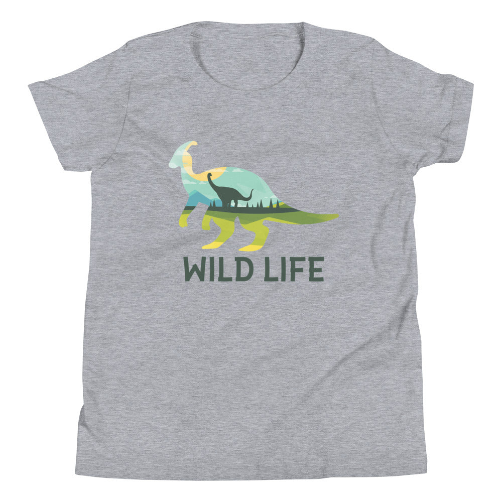 Wild Life - Kids Dinosaur Shirt